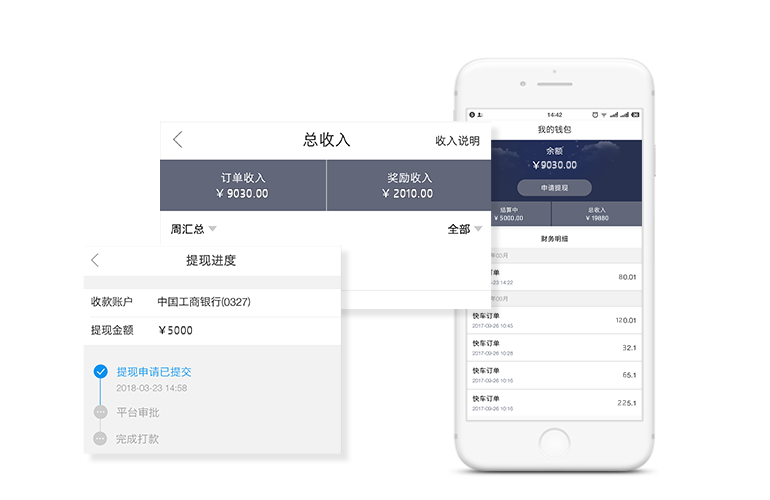 實(shí)時到賬，周周可提現(xiàn)